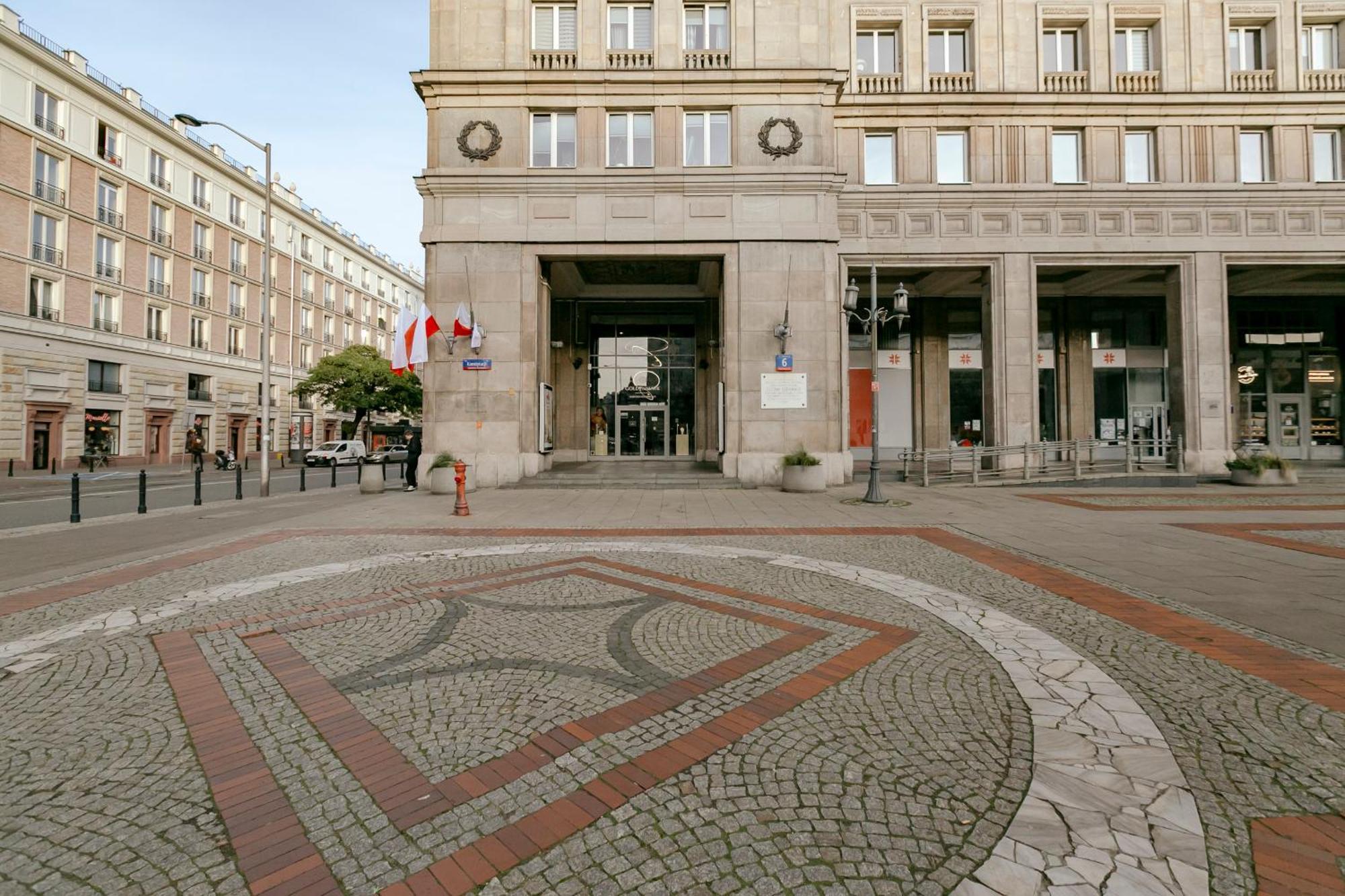 Plac Konstytucji 6 Orange - Apartament Dla 4 Osob - Bezplatny Parking - Free Parking - Piekny Widok Na Panorame Warszawy 바르샤바 외부 사진