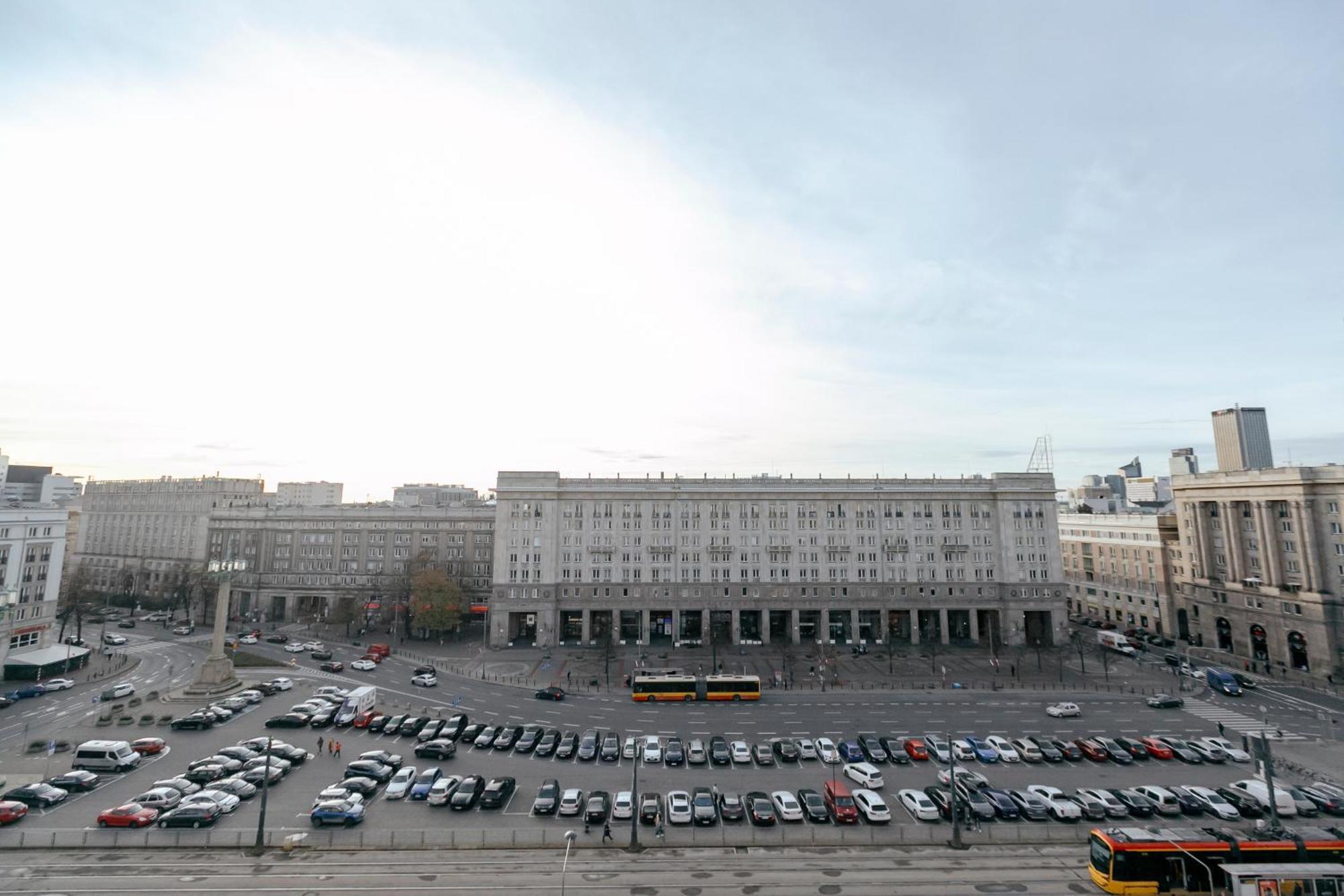 Plac Konstytucji 6 Orange - Apartament Dla 4 Osob - Bezplatny Parking - Free Parking - Piekny Widok Na Panorame Warszawy 바르샤바 외부 사진